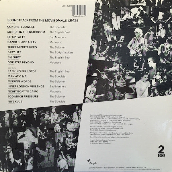Various : Dance Craze (LP, Comp, San)