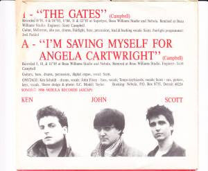 Scott Campbell (6) : The Gates / I'm Saving Myself For Angela Cartwright (7", Single)