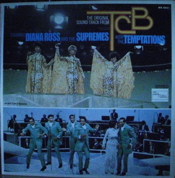 The Supremes With The Temptations : The Original Soundtrack From TCB (LP, Album)