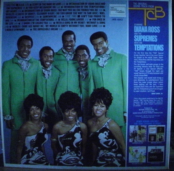 The Supremes With The Temptations : The Original Soundtrack From TCB (LP, Album)