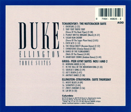 Duke Ellington : Three Suites (CD, Comp, RE, RM)