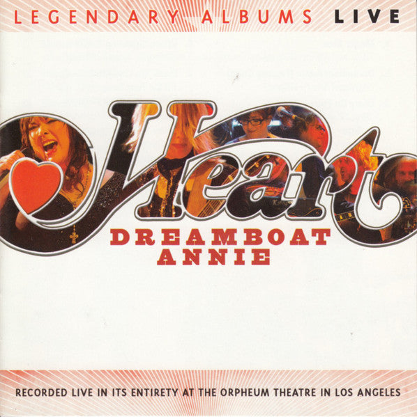 Heart : Dreamboat Annie Live (CD, Album)