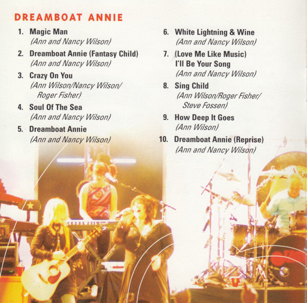 Heart : Dreamboat Annie Live (CD, Album)
