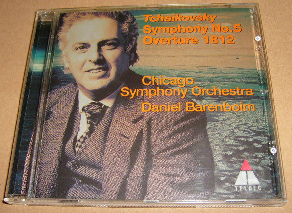 Pyotr Ilyich Tchaikovsky - Chicago Symphony Orchestra, Daniel Barenboim : Symphony No. 5 / Overture 1812 (CD, Album)