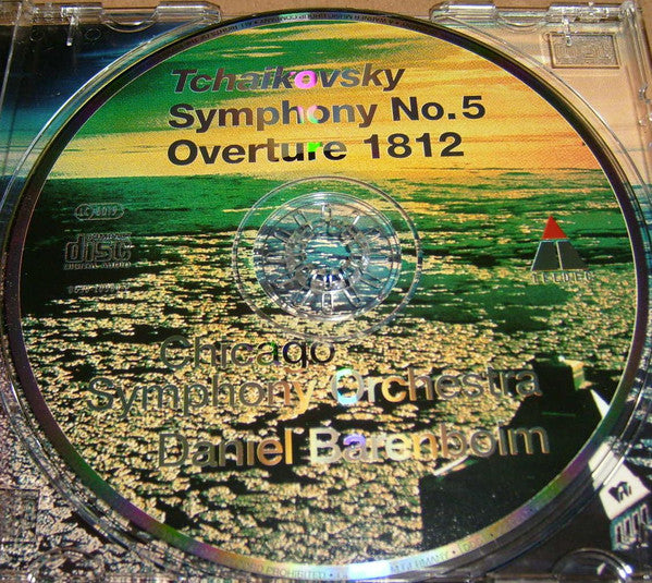 Pyotr Ilyich Tchaikovsky - Chicago Symphony Orchestra, Daniel Barenboim : Symphony No. 5 / Overture 1812 (CD, Album)