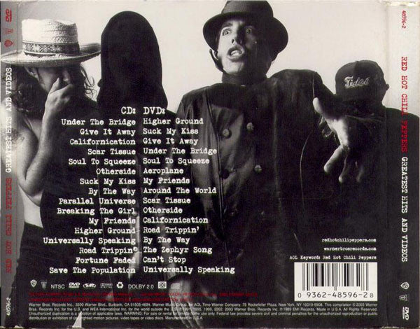 Red Hot Chili Peppers : Greatest Hits And Videos (CD, Comp + DVD-V, Comp, NTSC)
