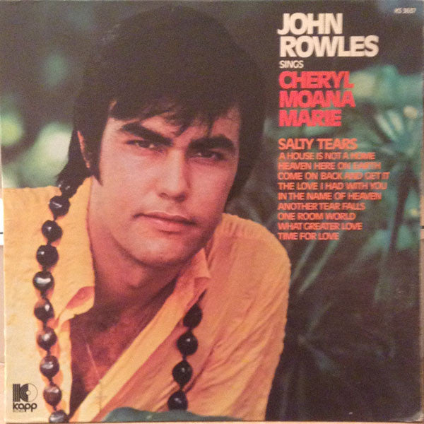 John Rowles : Cheryl Moana Marie (LP, Album)