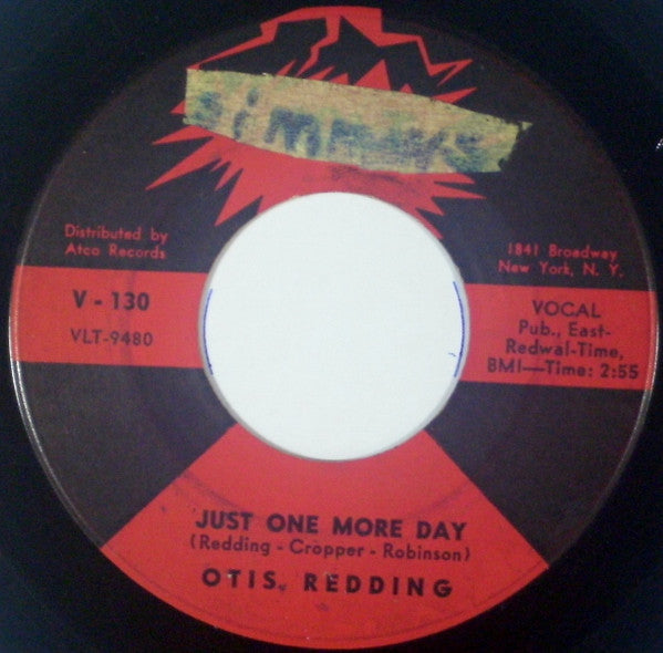 Otis Redding : I Can't Turn You Loose / Just One More Day (7", Single)