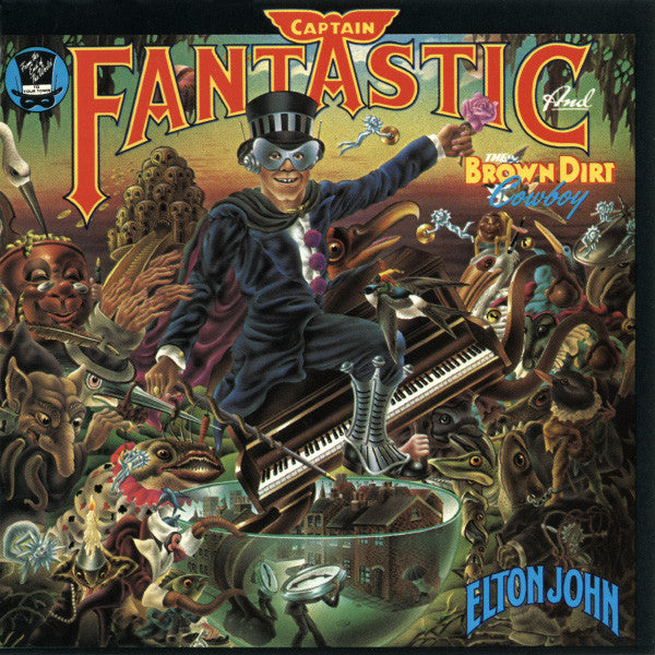 Elton John : Captain Fantastic And The Brown Dirt Cowboy (CD, Album, RE)