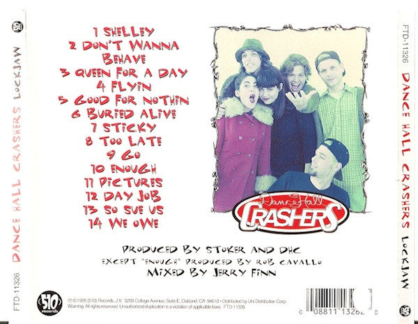 Dance Hall Crashers : Lockjaw (CD, Album)