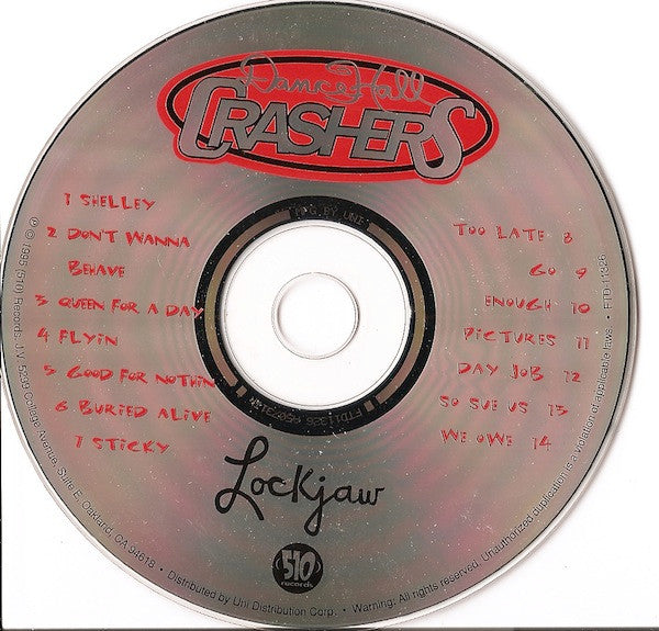 Dance Hall Crashers : Lockjaw (CD, Album)
