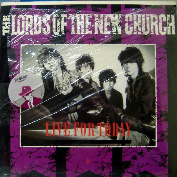 Lords Of The New Church : Live For Today (12")