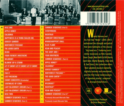 Woody Herman & His Orchestra* : Blowin' Up A Storm! The Columbia Years 1945-47 (2xCD, Comp, RM)