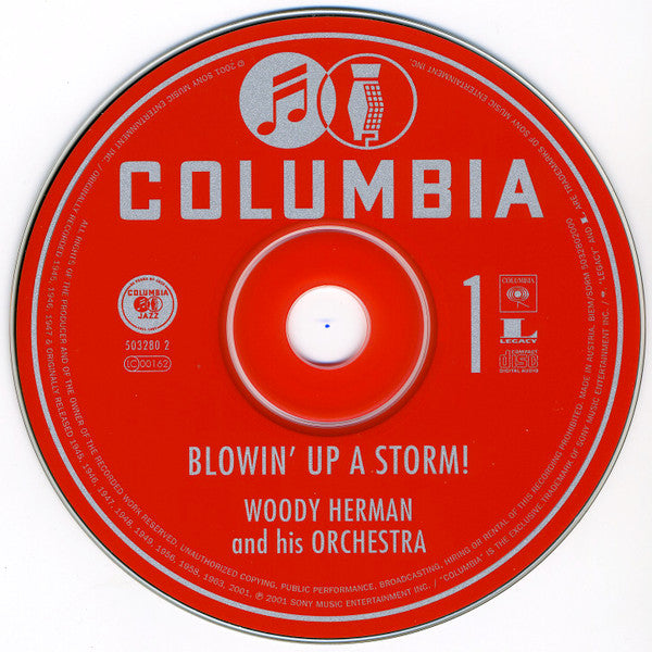 Woody Herman & His Orchestra* : Blowin' Up A Storm! The Columbia Years 1945-47 (2xCD, Comp, RM)