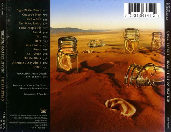 Queensrÿche : Hear In The Now Frontier (CD, Album)