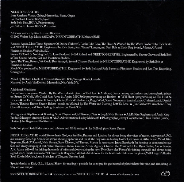 NEEDTOBREATHE : The Heat (CD, Album)