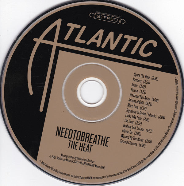 NEEDTOBREATHE : The Heat (CD, Album)
