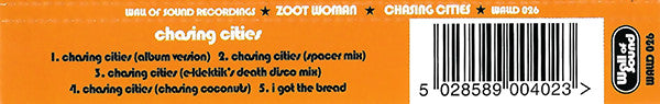 Zoot Woman : Chasing Cities (CD, Maxi)