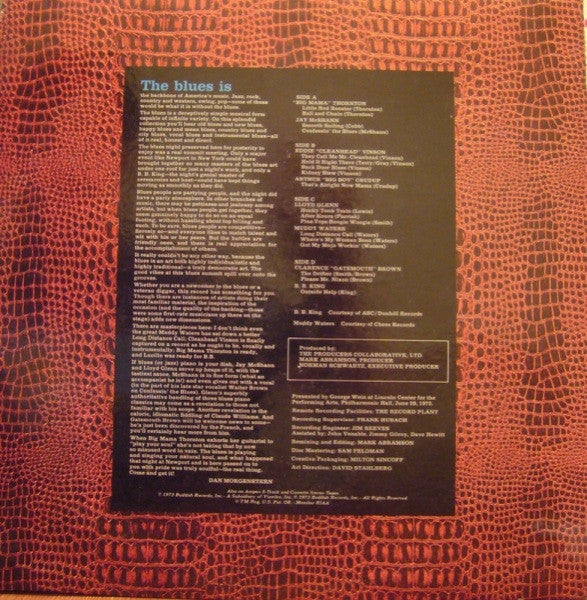 Various : The Blues... "A Real Summit Meeting" (Recorded Live At Newport In New York) (2xLP, Gat)