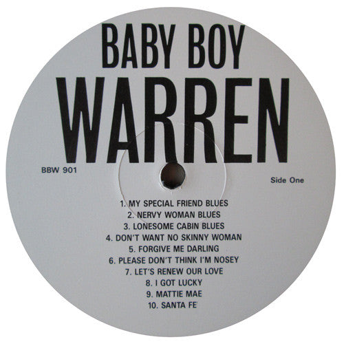 Baby Boy Warren : Baby Boy Warren (LP, Unofficial)
