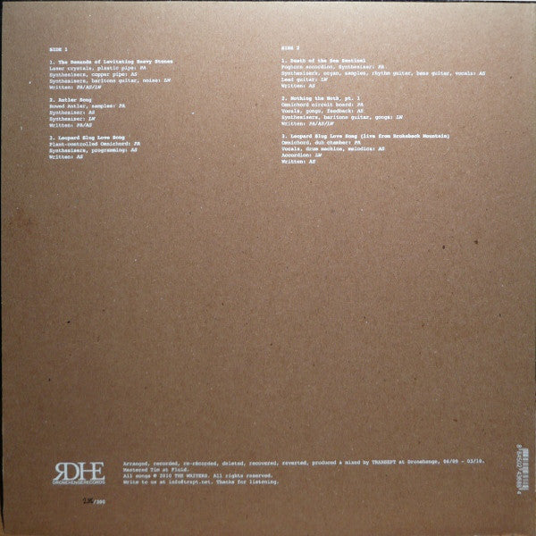 Transept : TRSPT001 (LP, Album, Ltd, Num + CD, MiniAlbum)