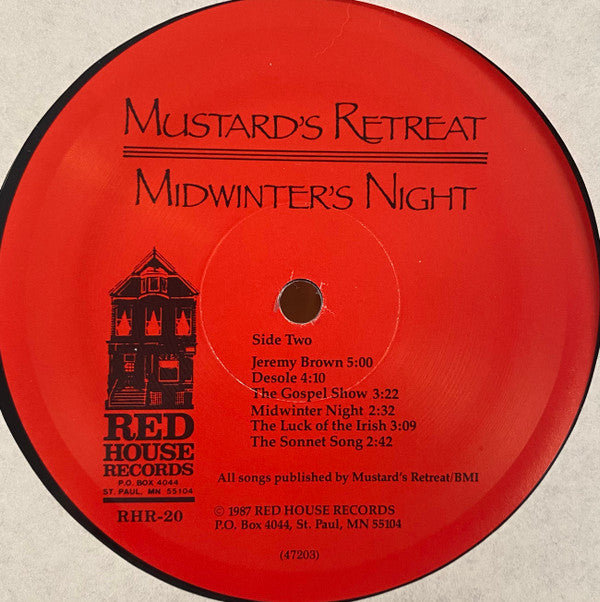 Mustard's Retreat : Midwinter's Night (LP, Album)