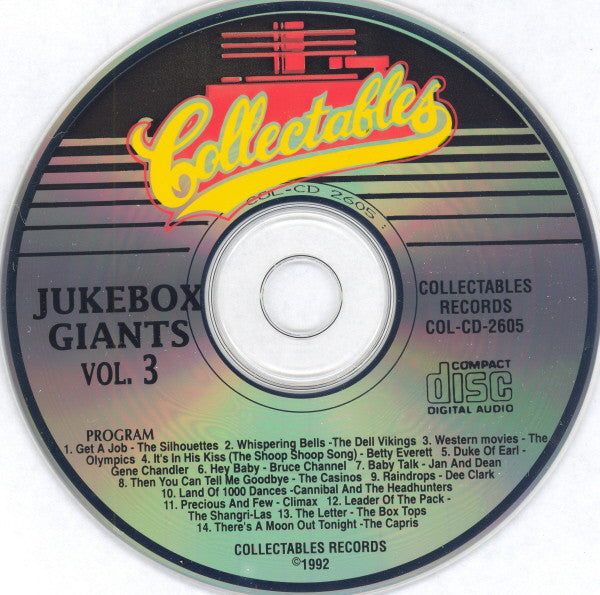 Various : WOGL Oldies: Jukebox Giants, Vol. 3 (CD, Comp)