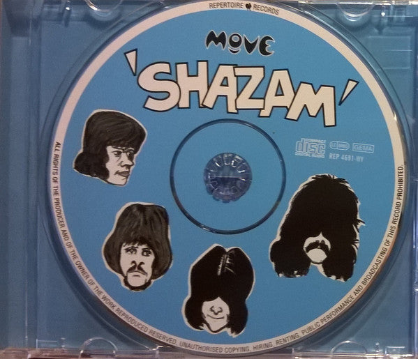 The Move : Shazam (CD, Album, Mono, RE, RM)