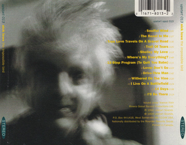 Nick Lowe : The Impossible Bird (CD, Album)