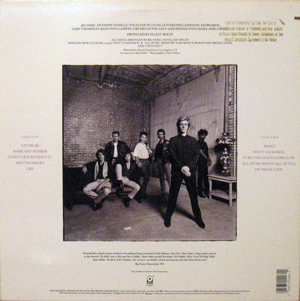 Big Noise (4) : Bang! (LP, Album)