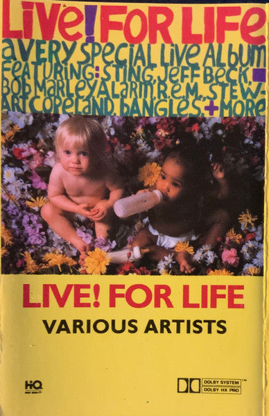 Various : Live! For Life (Cass, Album)