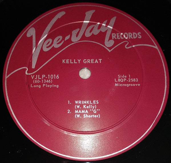 Wynton Kelly : Kelley Great (LP, Album, Mono, M/Print)