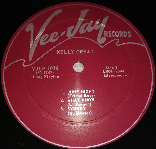 Wynton Kelly : Kelley Great (LP, Album, Mono, M/Print)