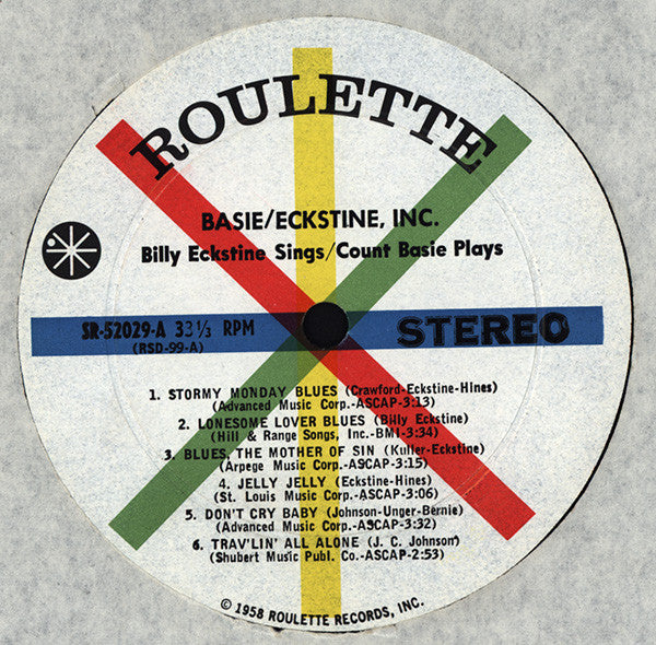 Count Basie And Billy Eckstine : Basie/Eckstine, Inc. (LP, Album)