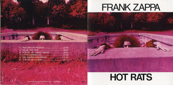 Frank Zappa : Hot Rats (CD, Album, RE, RM)