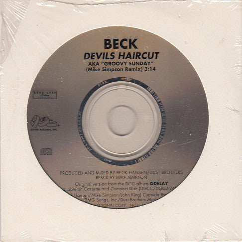Beck : Devils Haircut (CD, Single, Promo)