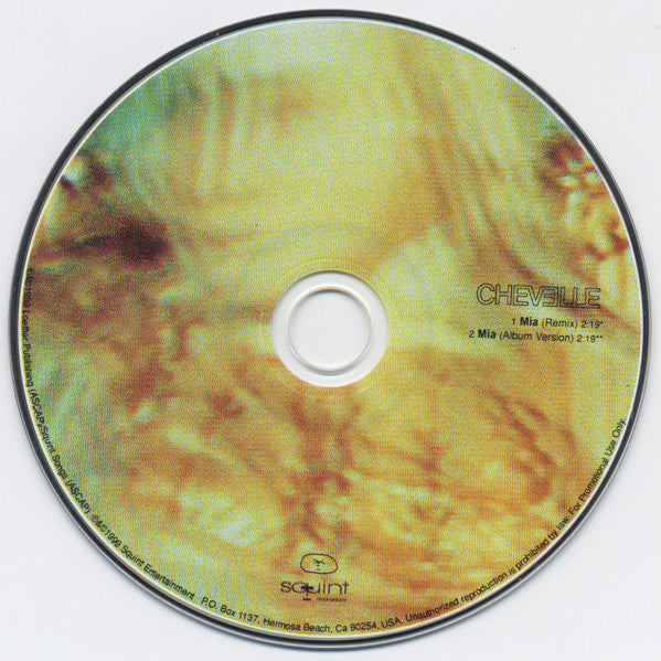 Chevelle (2) : Mia (CD, Single, Promo + CD-ROM)