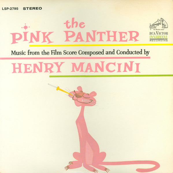 Henry Mancini : The Pink Panther (Music From The Film Score) (LP, Album, RE)