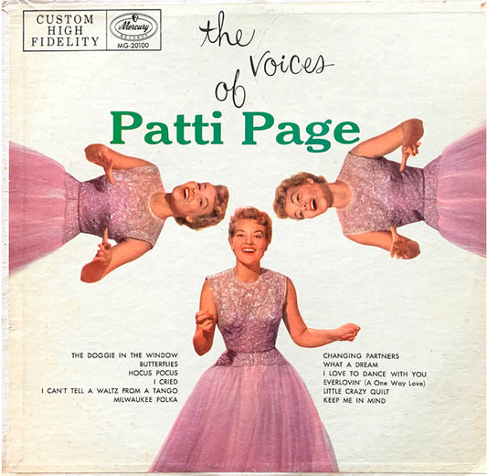 Patti Page : The Voices Of Patti Page (LP, Album, Mono)
