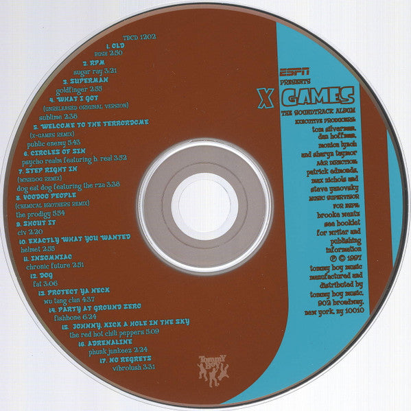 Various : ESPN Presents X Games (The Soundtrack Album) (CD, Comp)
