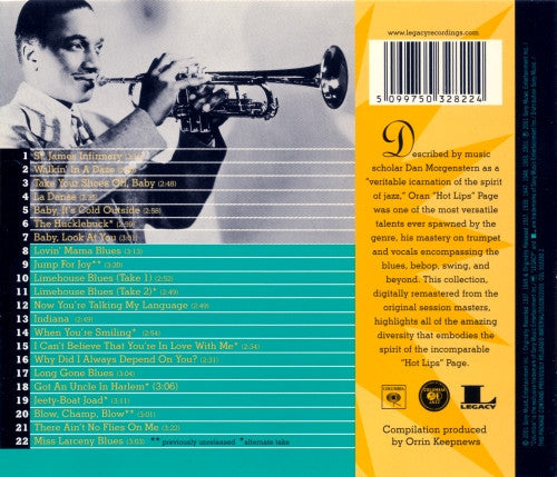 Hot Lips Page : Jump For Joy! (CD, Comp, RM)