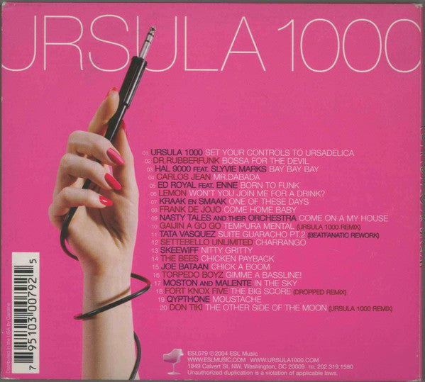 Ursula 1000 : Ursadelica (CD, Comp, Mixed, Dig)
