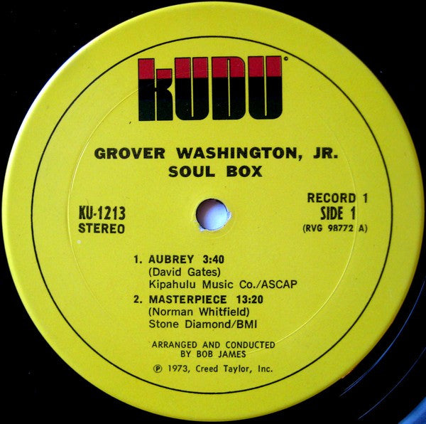 Grover Washington, Jr. : Soul Box (2xLP, Album + Box)