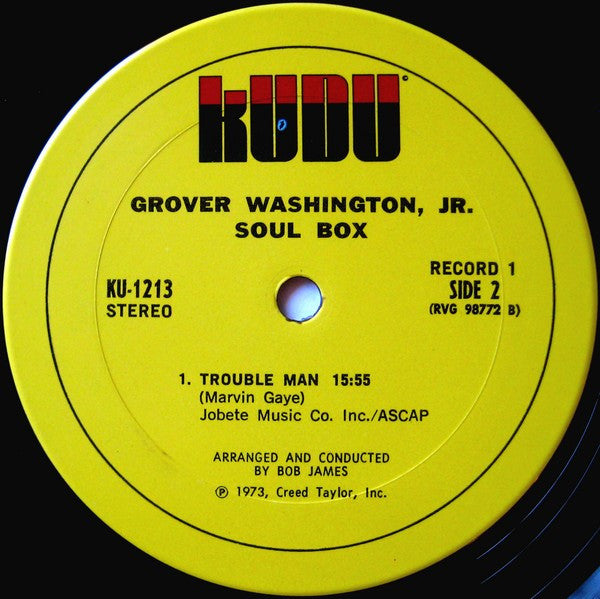 Grover Washington, Jr. : Soul Box (2xLP, Album + Box)
