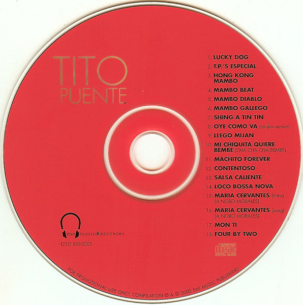 Tito Puente : Tito Puente (CD, Comp, Promo)