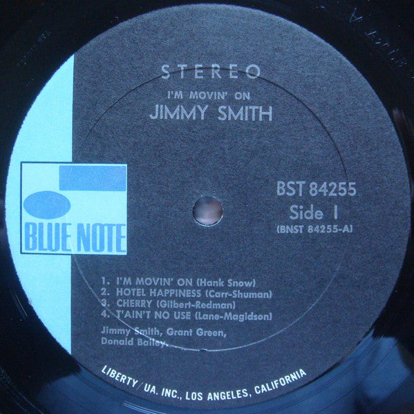 Jimmy Smith : I'm Movin' On (LP, RE)