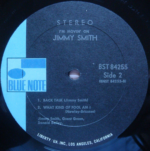 Jimmy Smith : I'm Movin' On (LP, RE)