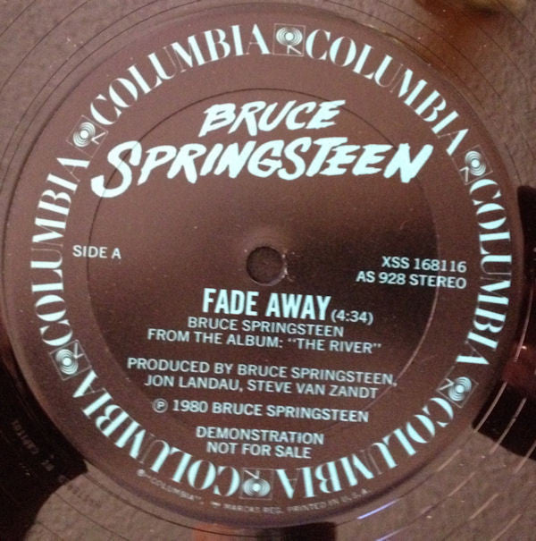 Bruce Springsteen : Fade Away (12", EP, Promo, Ter)