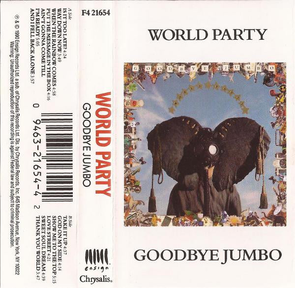 World Party : Goodbye Jumbo (Cass, Album, Dol)