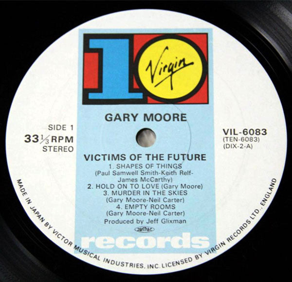 Gary Moore = ゲイリー・ムーア* : Victims Of The Future = 炎の舞 (LP, Album)